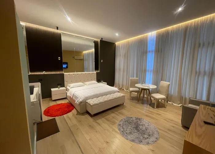 Luxury Jacuzzi Suite- Astir,tirana Lägenhet Tirana